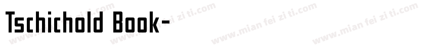 Tschichold Book字体转换